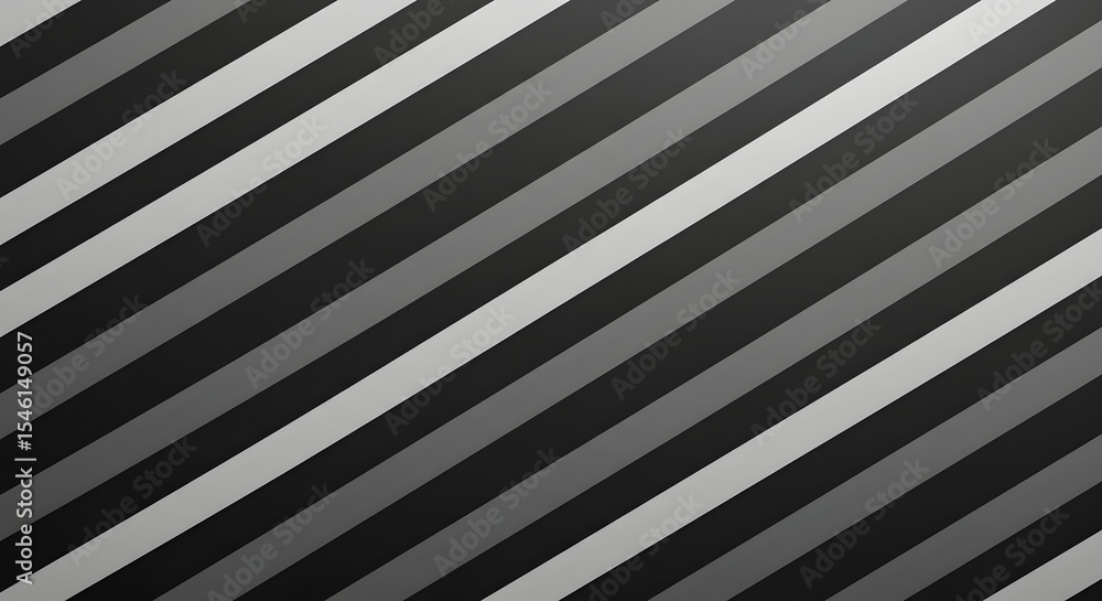 Aufkleber diagonal monochrome stripes pattern with shades of gray from light to dark background texture design