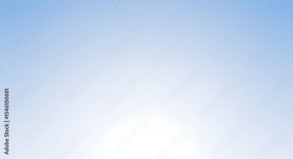 Aufkleber a gradient of light blue to white creates a soft and calming visual experience in the sky view