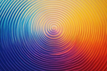 Fototapeta premium A vibrant circular gradient pattern with smooth color, colorful circular gradient pattern with smooth color transitions