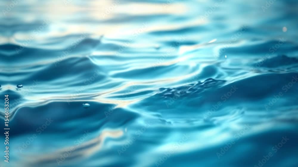 Poster ocean's embrace: a close-up perspective on the ocean's surface reveals a mesmerizing display of wate