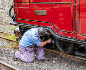 steam trains in snowdonia Wales
