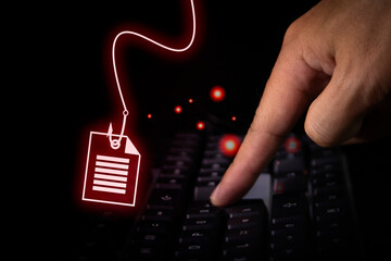 Cyber crime phishing mail serious threat to computer systems, Security awareness training helps...