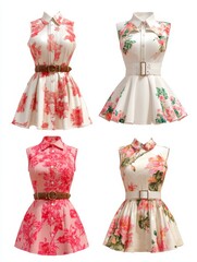 Floral Shirt Dress Collection