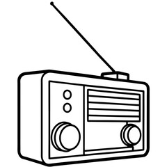 CT Scanner Line Art Design