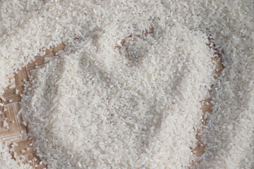 White Rice Grains Background – Staple Asian Food Texture

Close Up of Raw White Rice – Uncooked Grains for Culinary Use

