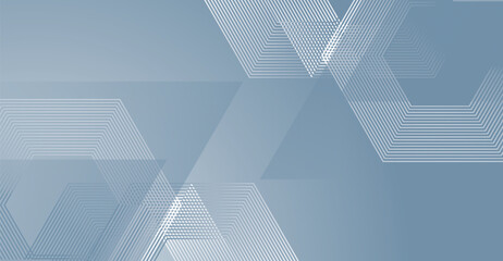 Elegant Light Blue Geometric Background with Hexagon Patterns for Modern Design Projects, Web Templates and Creative Presentations with Minimalist and Clean Aesthetic