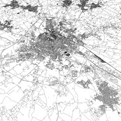 Naklejka premium 3D illustration of city and urban in Lecce Italy