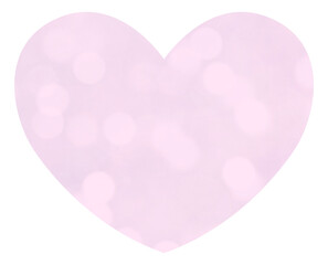 Pink deco confetti ribbon kpop photocard