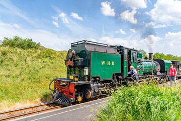 steam trains in snowdonia Wales