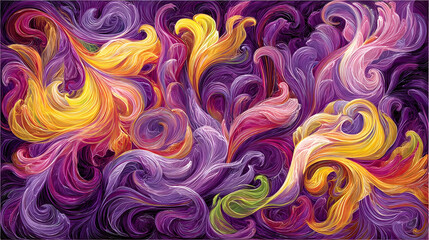 Fototapeta premium mist swirling with chaotic energy and subtle texture