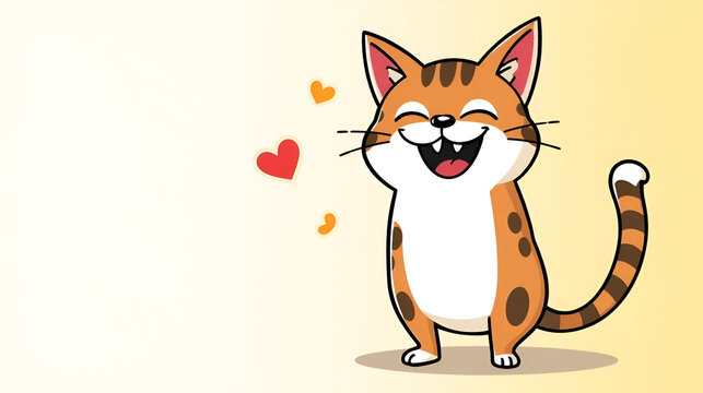Funny mog vector illustration