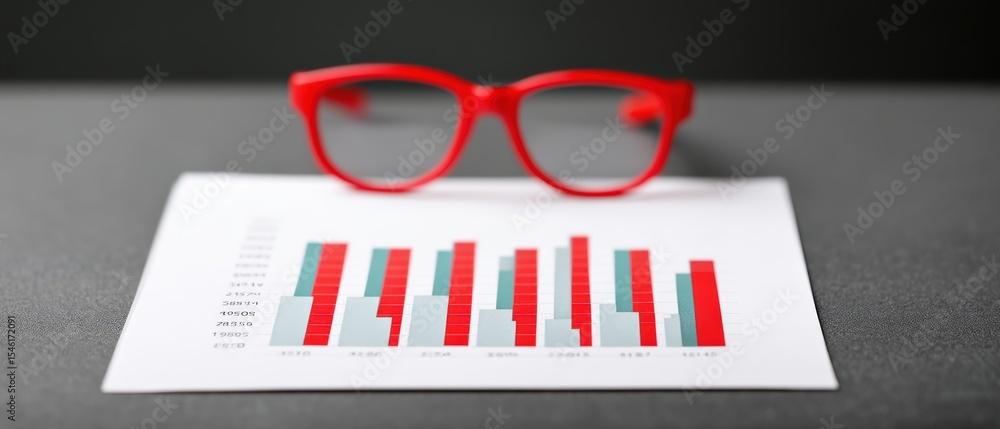 Poster business analysis insights office environment infographic presentation professional setting close-up