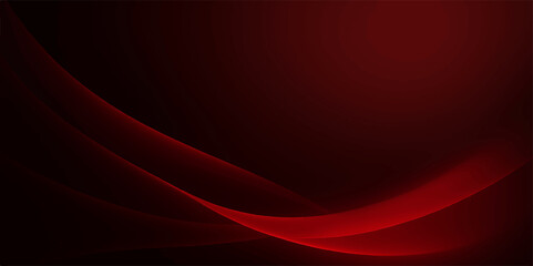 Red and purple light waves flow across an abstract background, creating a dynamic and artistic texture