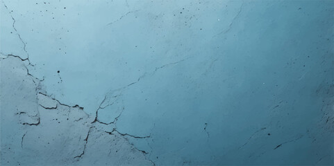 Grungy blue vintage concrete wall texture for a dirty old paper background