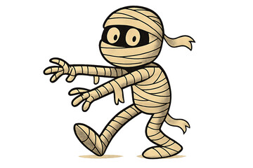 An adorable and kid-friendly Halloween mummy