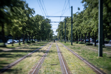 Tram tracks