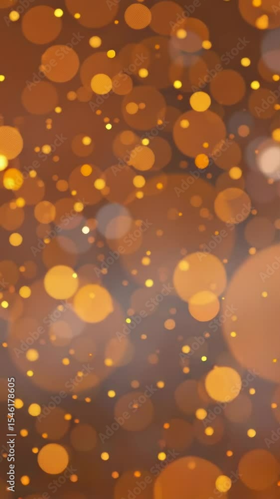 Poster colorful orbs of light flicker and swirl, creating a captivating atmosphere filled with warmth and v