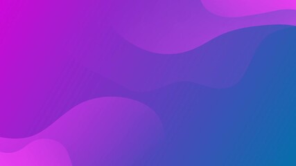 Purple background with fluid lines, 4K, loop - Powered by Adobe