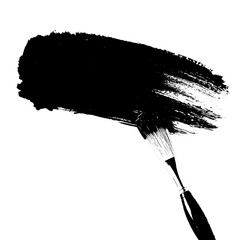 brush strokes vector