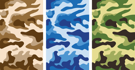military camouflage pattern