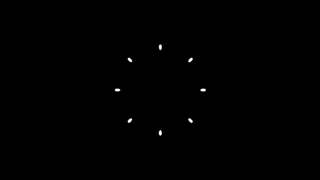 Circle Burst Motion Graphics animation, circles stylish for video decoration. Pop-up line animation, Circle bursting. circle, burst, animation, blast, fireworks, 4k