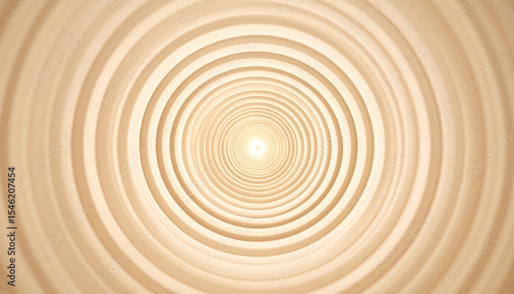 Poster abstract circular pattern with light gradient