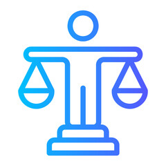 balance gradient icon