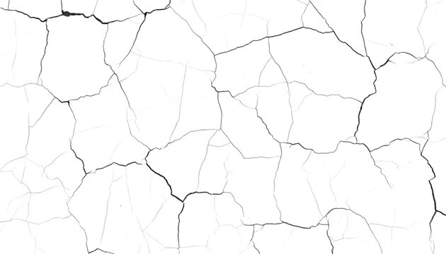 Cracked Surface: A high-angle shot of a cracked surface.