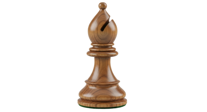 Isolated Chess Bishop