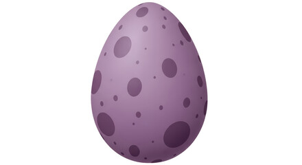 Isolated Spotted Egg