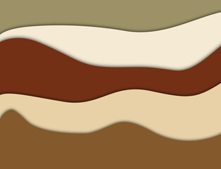 Brown abstract theme background. Can be used as a theme or background for PC, mobile phone, etc.