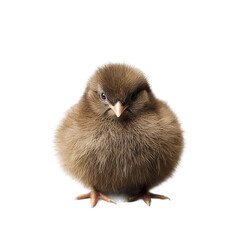 baby chicken isolated on white background