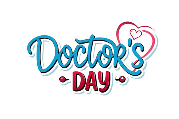 Happy doctor s day celebration design