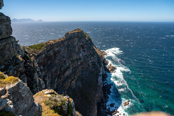 Spektakuläre Klippen am Kap der Guten Hoffnung, Südafrika