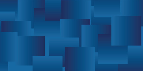 Dark BLUE vector background with rectangles. Modern abstract illustration with colorful rectangles.