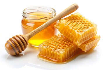 honey and honeycomb