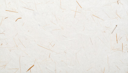 Handmade paper texture with visible fibers and clean white center area