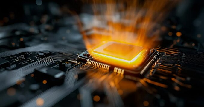 CPU, GPU Heat Up Processing