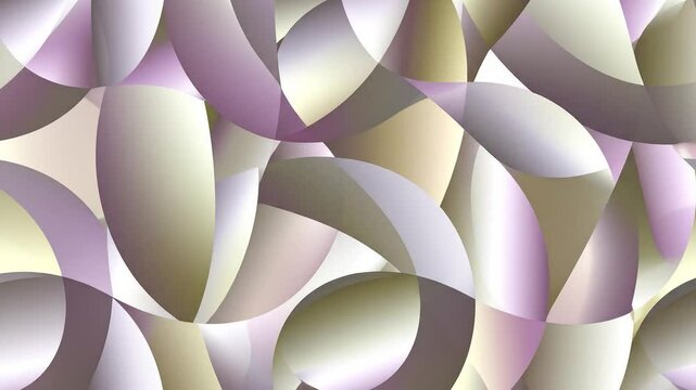 Abstract Pastel Shapes Background