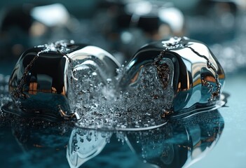 The Beauty of Solidification of Liquid Metals