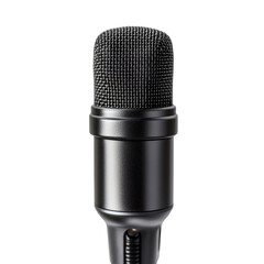 microphone on white background
