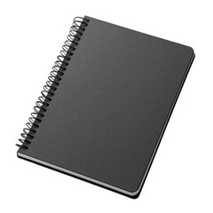 notebook isolated on white background