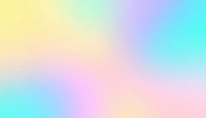 Soft pastel gradient with smooth and dreamy texture, blending yellow, pink, blue, and purple