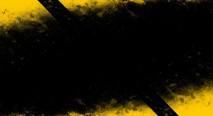 Abstract, Background, Black, Abstract Black and Yellow Grunge Background