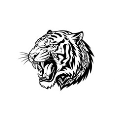 tiger head vector