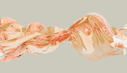 abstract liquid smooth glass background