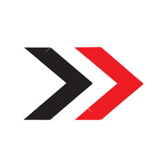 Fototapeta premium Abstract minimalist geometric logo brand design