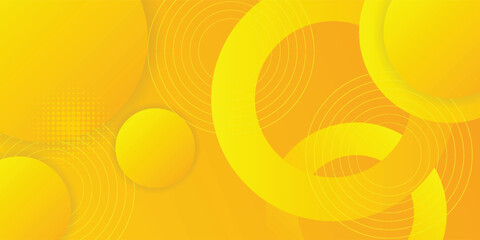 Abstract geometric yellow color elegant background. vector illustration