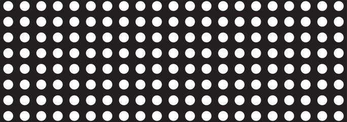 A bullet journal dotted grid paper. A template for notebooks with simple polka dot grid background.