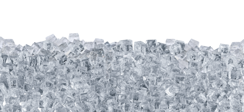 ice cubes, transparent background